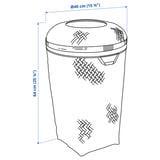 Illustration with measurements for the product: SALUDING.