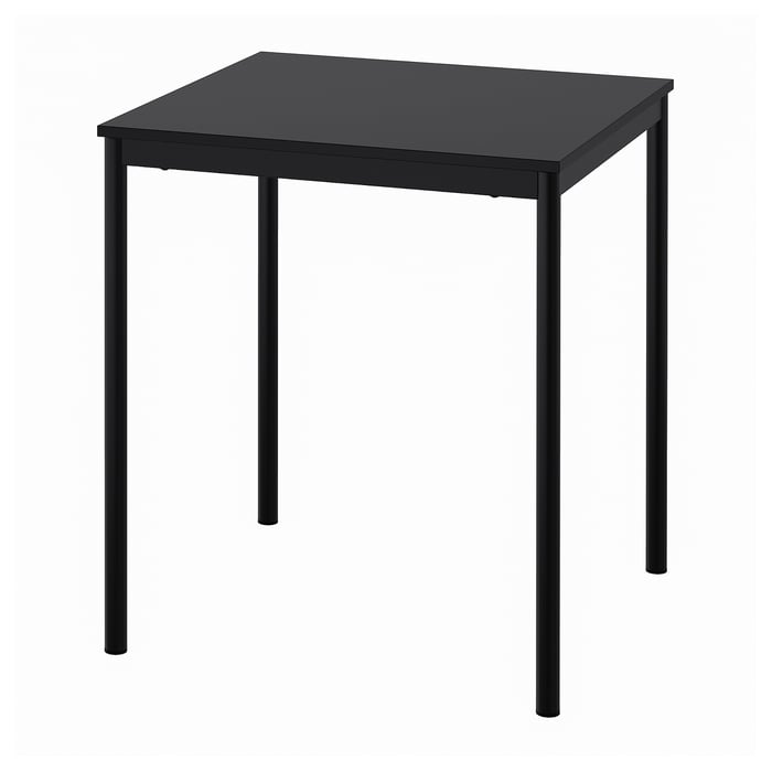 SANDSBERG table, black, 67x67 cm IKEA Ireland