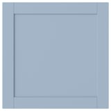 Blue cabinet door, simple, smooth foil.