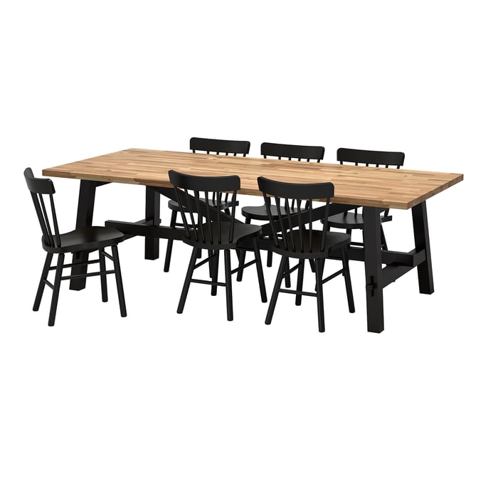 Dining Table and 6 Chairs - 6 Seater Dining Table & Chairs - IKEA Ireland