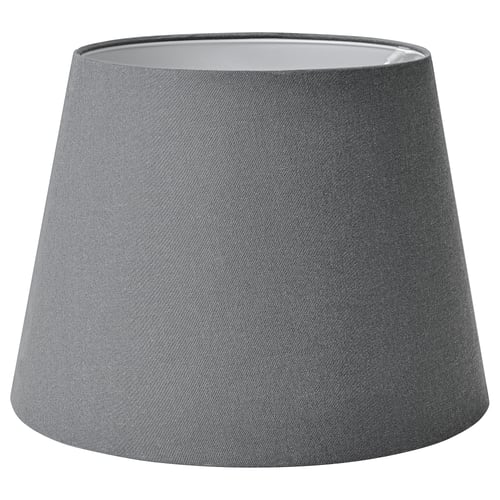 SKOTTORP lamp shade, grey, 42 cm IKEA Ireland