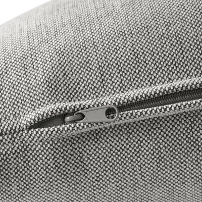 Close-up of high-quality zipper on textured fabric, showcasing durability and craftsmanship.