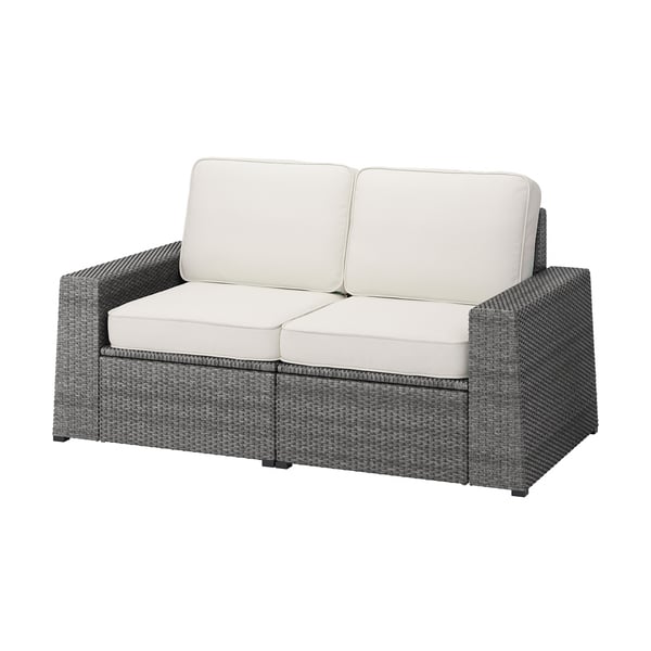 SOLLERÖN 2-seat modular sofa, outdoor - dark grey/Järpön ... on {keyword}