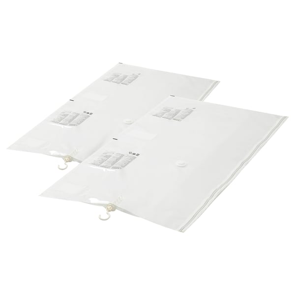 SPANTAD Vacuum seal hanging bag, light grey, 135 cm IKEA Ireland