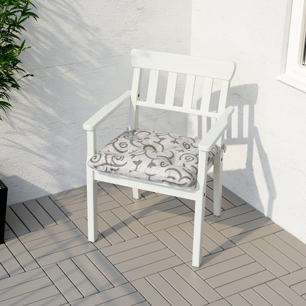 STEGÖN Chair cushion, outdoor, beige, 50x50 cm IKEA Ireland