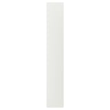 STENSUND white cover panel, acrylic paint on fibreboard, rectangular with grooved panels.