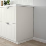 STENSUND cover panel, white, fits in corner, matches STENSUND series, lacquered finish, wipes clean