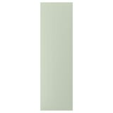 STENSUND green cabinet front, grooved, rectangular, fiberboard, easy-clean.