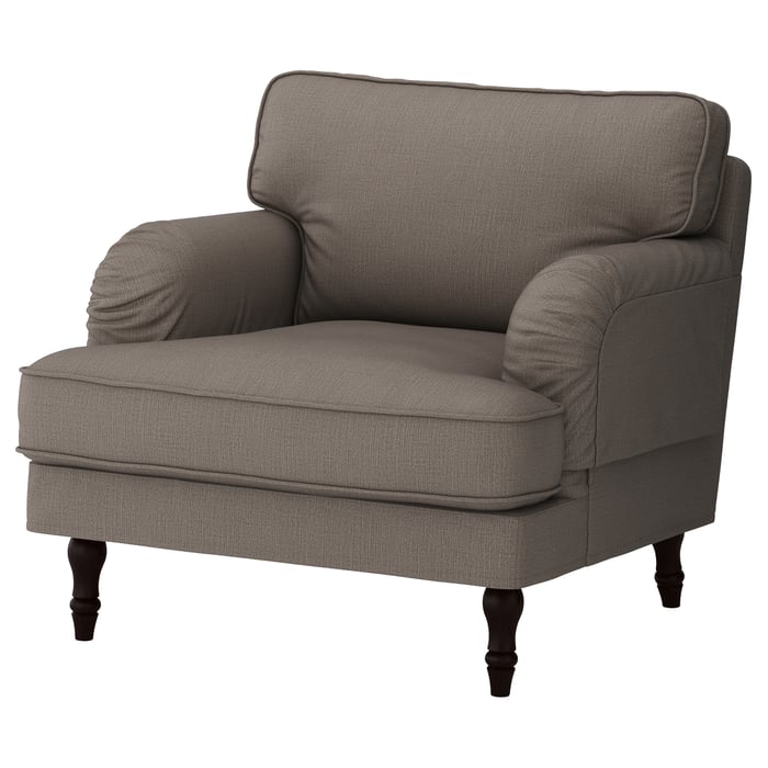 STOCKSUND Cover for armchair, Nolhaga greybeige IKEA Ireland