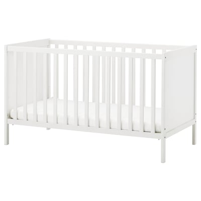 SUNDVIK Cot, white, 70x140 cm