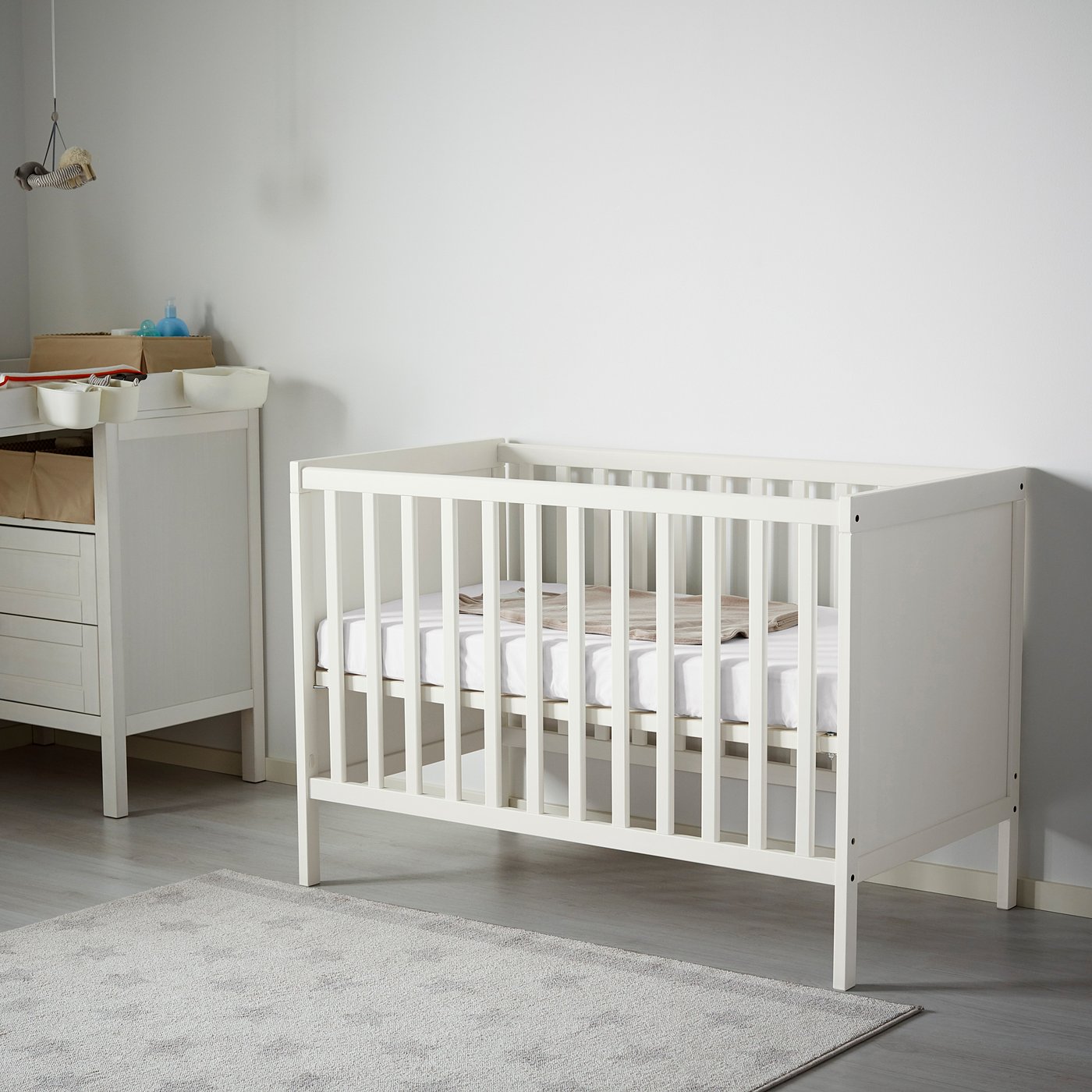 SUNDVIK Cot, white, 70x140 cm IKEA Ireland