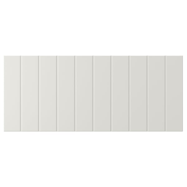 White SUTTERVIKEN cabinet with simple, rectangular design and clean lines.