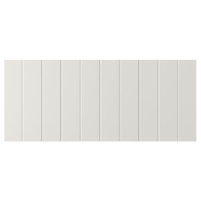 White SUTTERVIKEN cabinet with simple, rectangular design and clean lines.