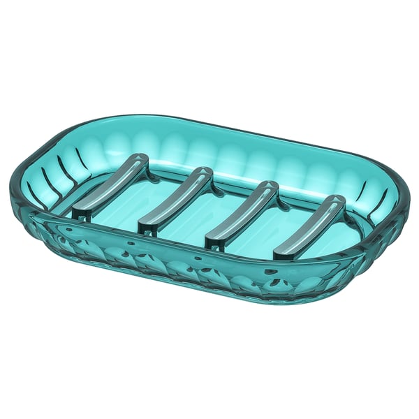 SVARTSJÖN Soap dish turquoise IKEA