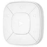 SYMFONISK white sound remote, square, minimalist design, plastic.
