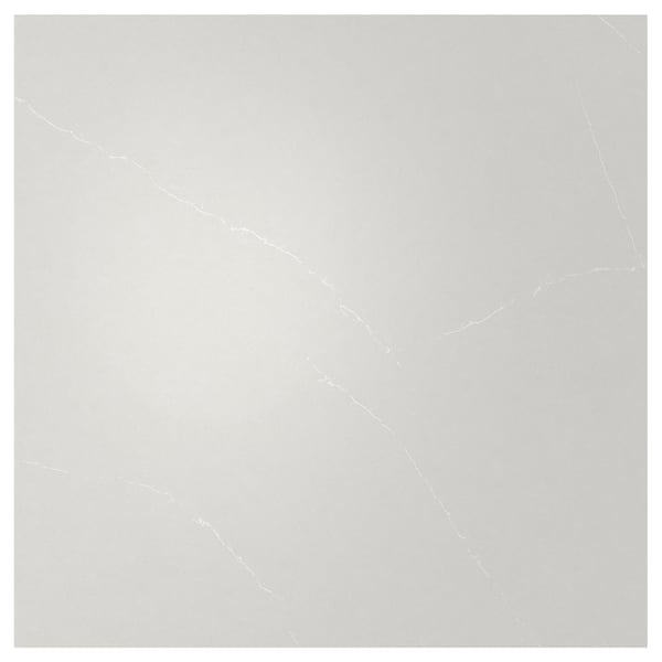 TÄRNHULT Custom made wall panel, light grey-beige marble effect/glass composite, 1 m²x2.0 cm