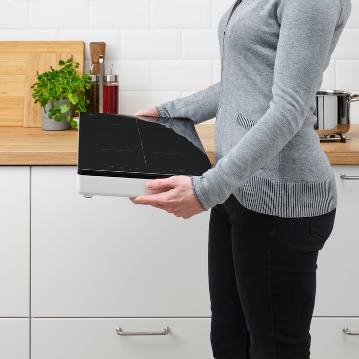 TILLREDA portable induction hob, 2 zones white IKEA Ireland