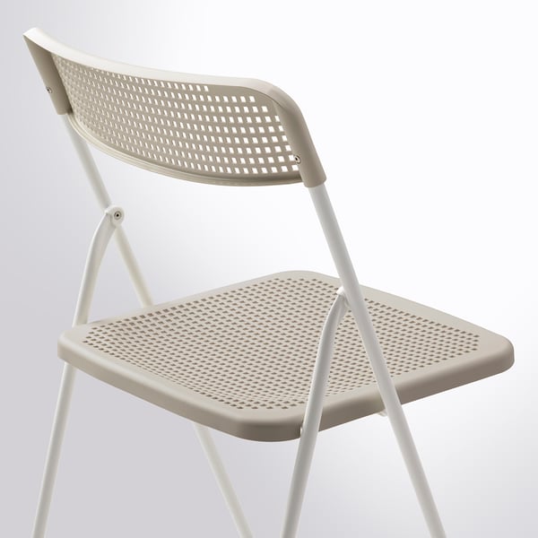 torparo chair in outdoor foldable white beige ikea ireland