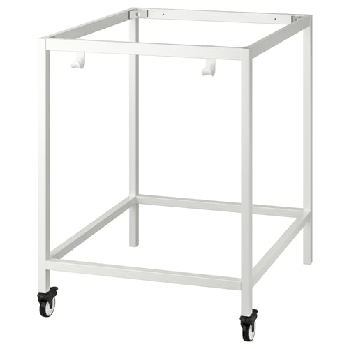 TROTTEN Underframe for table top - white 80x80x100 cm