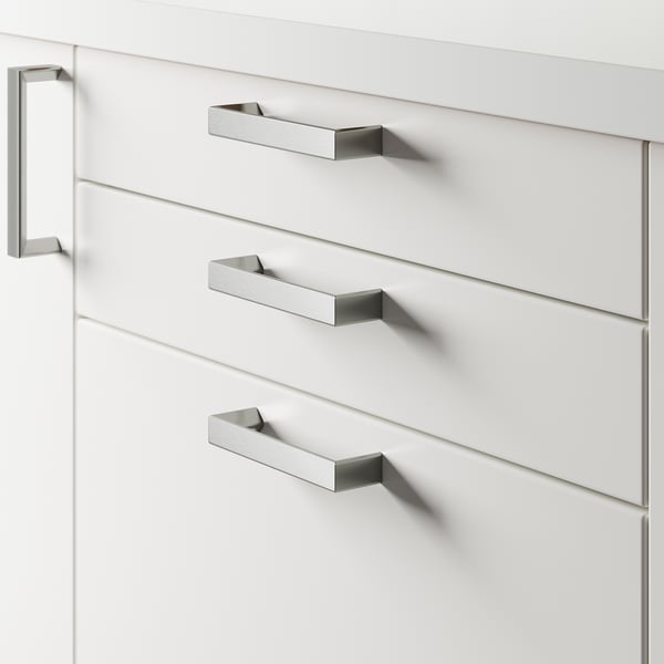 TYDA handle, stainless steel, 138 mm IKEA Ireland