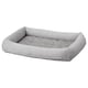 UTSÅDD dog bed, light gray, recycled polyester, comfortable.