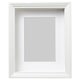 A VÄSTANHED white picture frame. Its square, with a wide border and a central opening. The frame has a smooth finish.