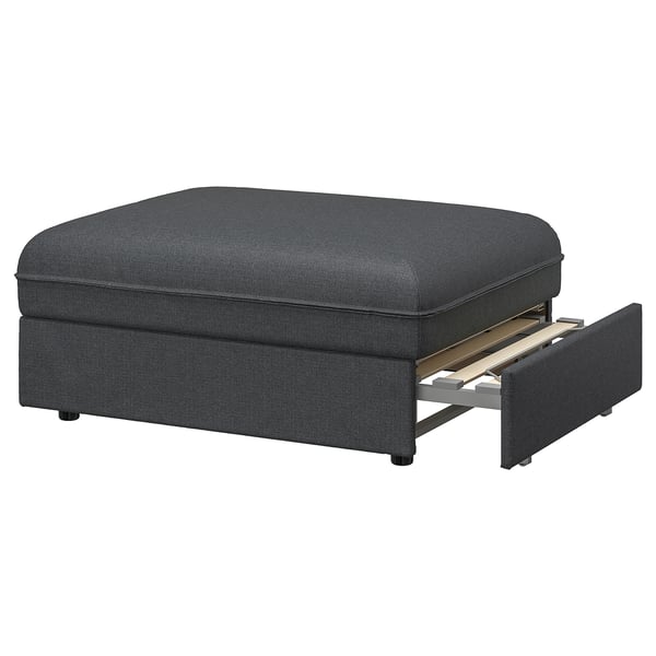 Vallentuna Sofa Bed Module Hillared Dark Grey Ikea