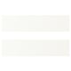 Option: VALLSTENA white cabinet, smooth surface, rectangular shape, easy-clean plastic foil.