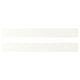 White VALLSTENA kitchen cabinet panel, rectangular, smooth surface, plastic foil.