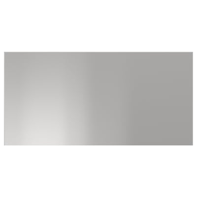 VÅRSTA stainless steel kitchen panel. Rectangle. Modern, industrial design. Smooth, metallic finish.
