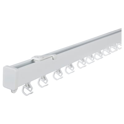 HUGAD Conector esquina barra cortina - gris plata, - - IKEA