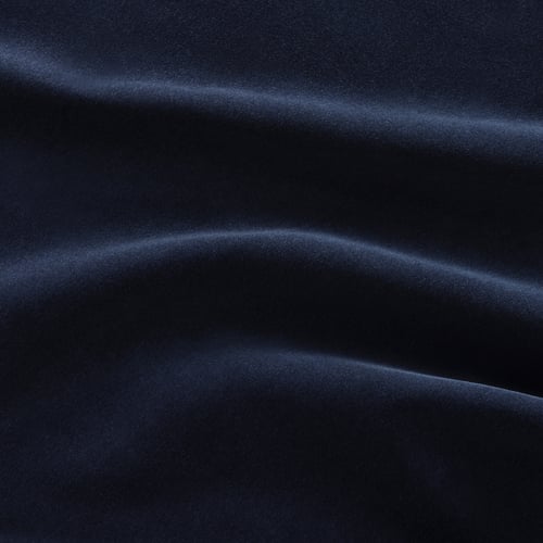 Soft, luxurious navy velvet texture, smooth with subtle sheen.