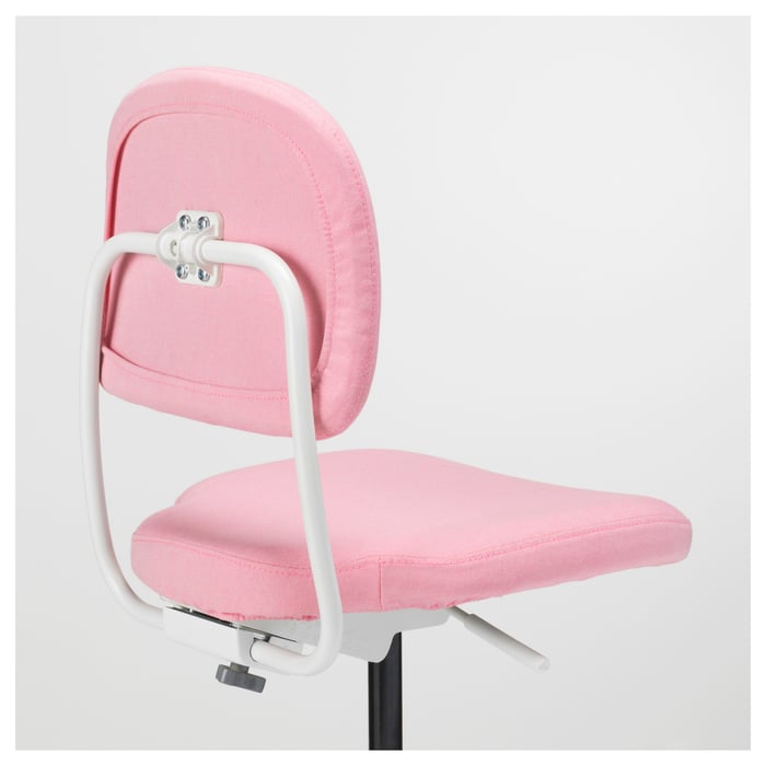 VIMUND Children's desk chair, Vissle pink IKEA Ireland