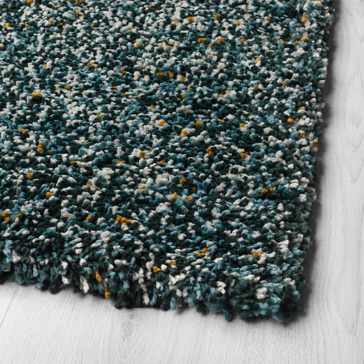 VINDUM Rug, high pile, blue bluegreen, 200x270 cm IKEA Ireland