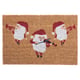 VINTERFINT Door mat, coir/Santa Claus pattern red/white, 40x60 cm