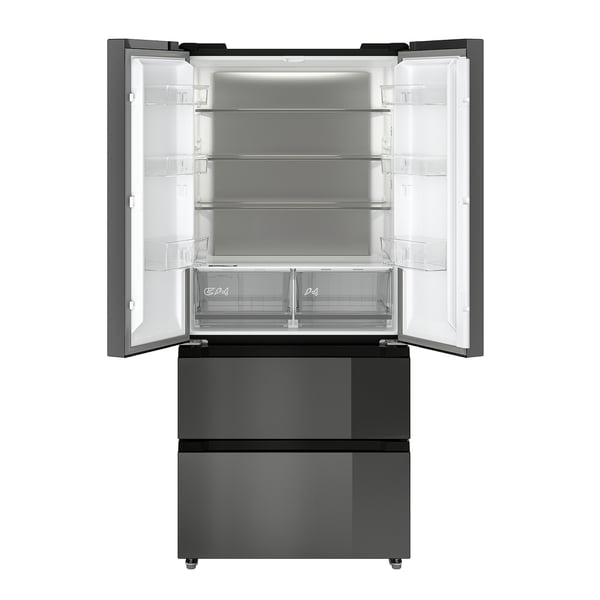 Vinterkall French Door Fridge Freezer Ikea 700 Freestanding Black Stainless Steel 341 171 L Ikea Ireland