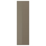 VOXTORP panel, glossy brown and beige, rectangular, simple design.