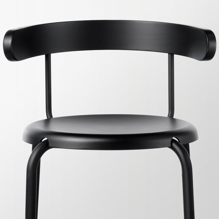 YNGVAR bar stool, anthracite IKEA Ireland