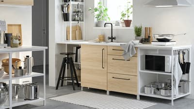 ENHET kitchen cabinets