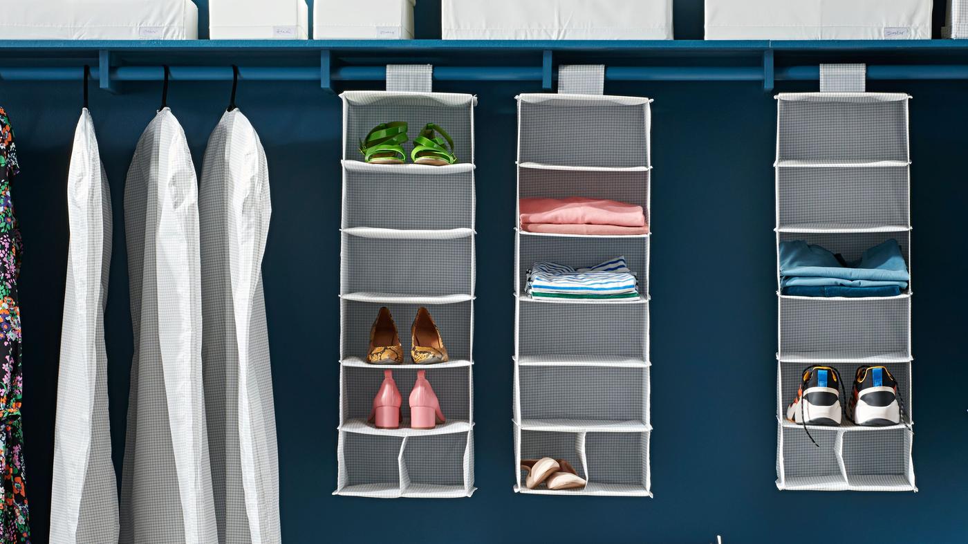 Hanging Storage - Hanging Shoe Storage - Wardrobe Storage - IKEA Ireland