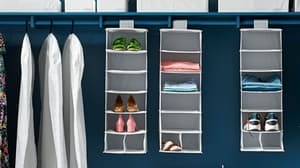 Hanging clothes organisers