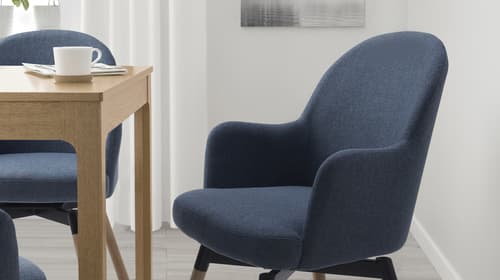 Upholstered dining chairs