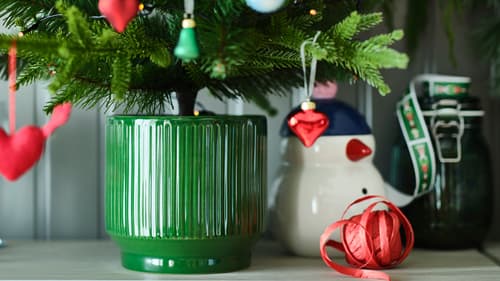 Christmas pots & vases