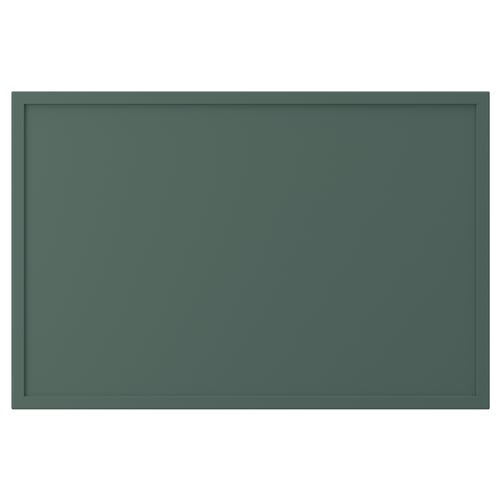 ASPUDDEN חזית מגירה, אפור כהה-ירוק, 60x40 ס"מ
