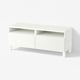 BESTÅ מעמד לטלויזיה עם מגירות, לבן/Förvaltare לבן, 120x42x48 ס"מ