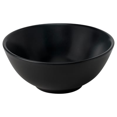 FÄRGKLAR קערה, מט אפור כהה, 12 ס"מ