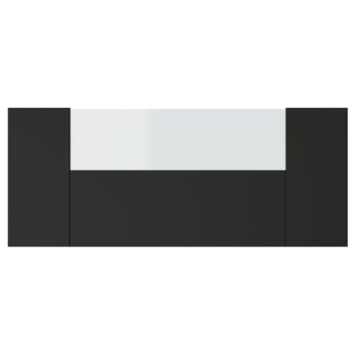 KNIVSHULT חזית מגירה, בינונית, אפור כהה, 40 ס"מ