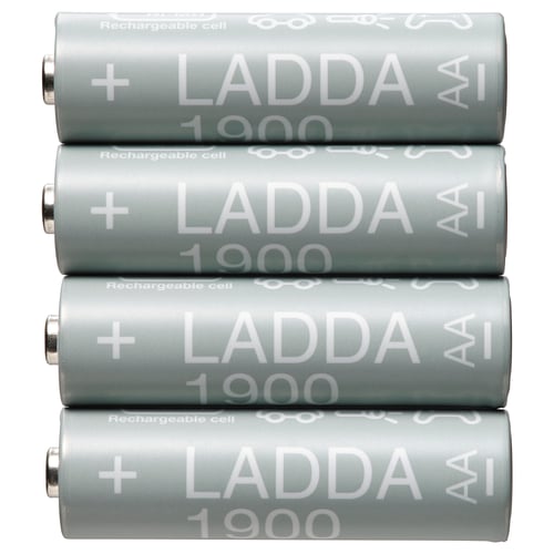 LADDA סוללה נטענת, HR06 AA 1.2V, 1900mAh
