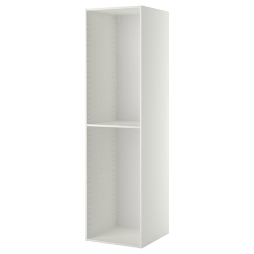 METOD ארון גבוה, לבן, 60x60x220 ס"מ