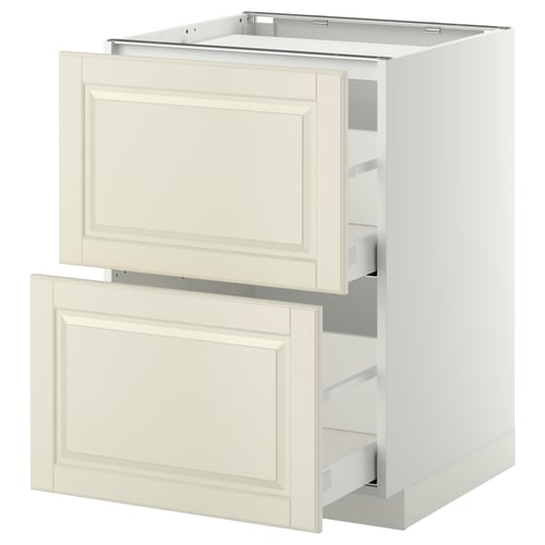 METOD / MAXIMERA אר תח לכיר/2 חזי/2 מגי, לבן/Bodbyn אוף-ווייט, 60x60 ס"מ